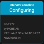 pair zigbee sensor home assistant ZHA