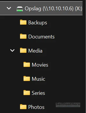 Proxmox ZFS file server